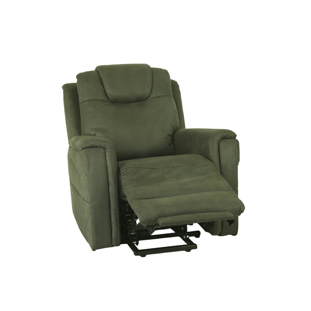 Zeroon Power Lift 1 Seater Recliner Fabric Sofa By Stories