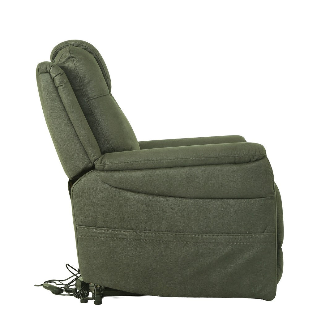 Zeroon Power Lift 1 Seater Recliner Fabric Sofa By Stories