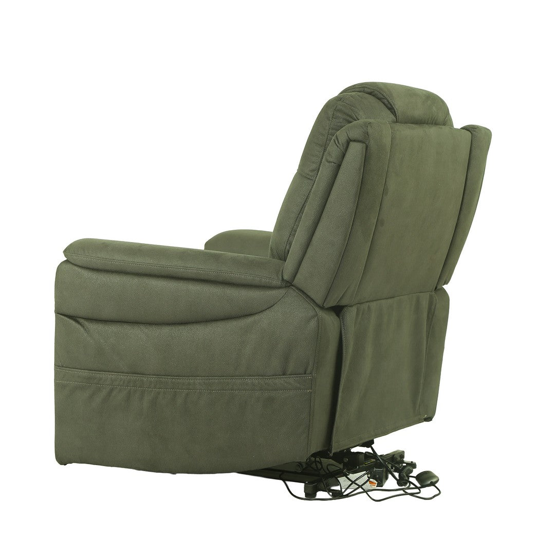 Zeroon Power Lift 1 Seater Recliner Fabric Sofa By Stories