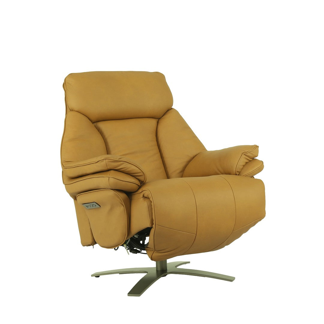 Zai Motorized 1 Seater Recliner Electric Leather Sofa By Stories