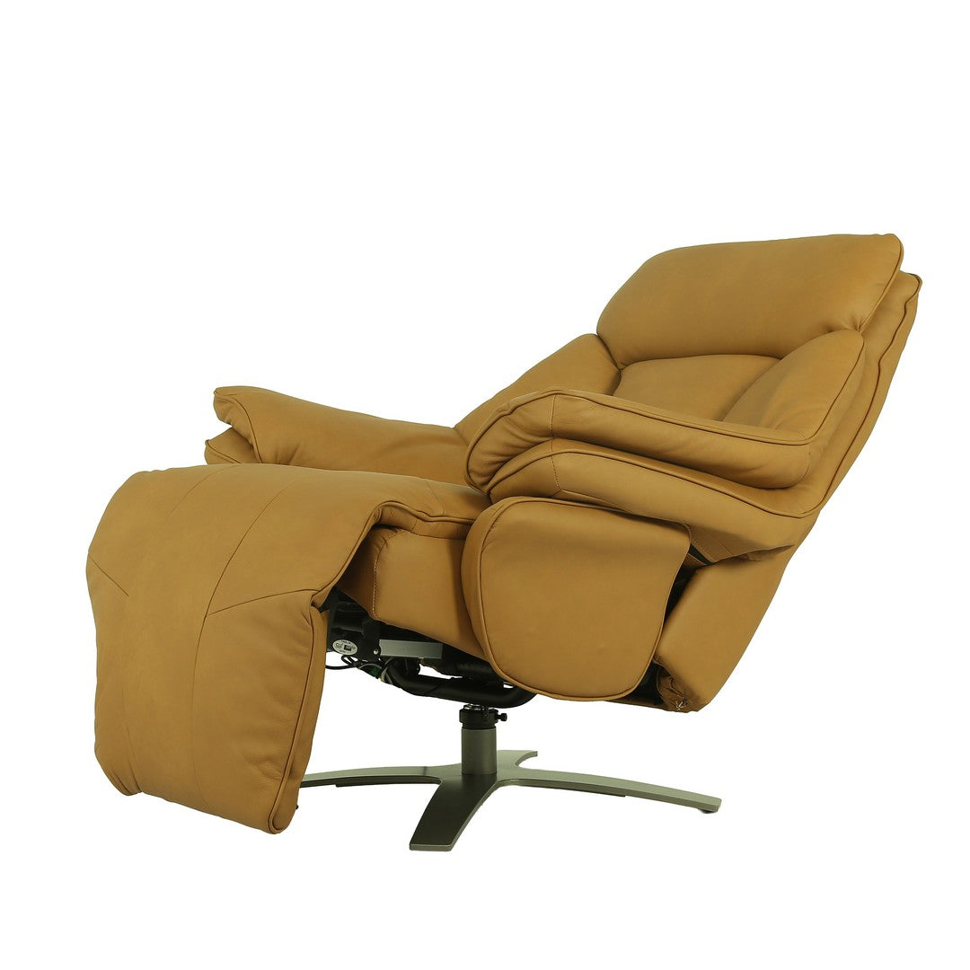 Zai Motorized 1 Seater Recliner Electric Leather Sofa By Stories