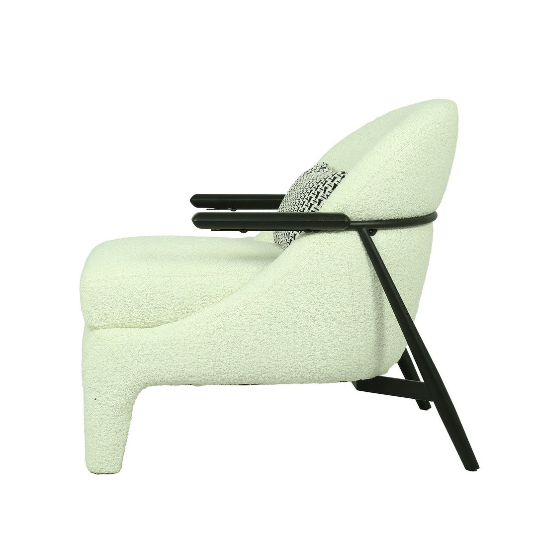 Vogue White Leisure Chair By Stories