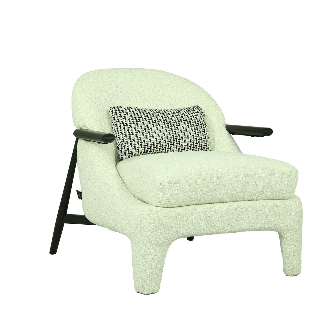 Vogue White Leisure Chair By Stories