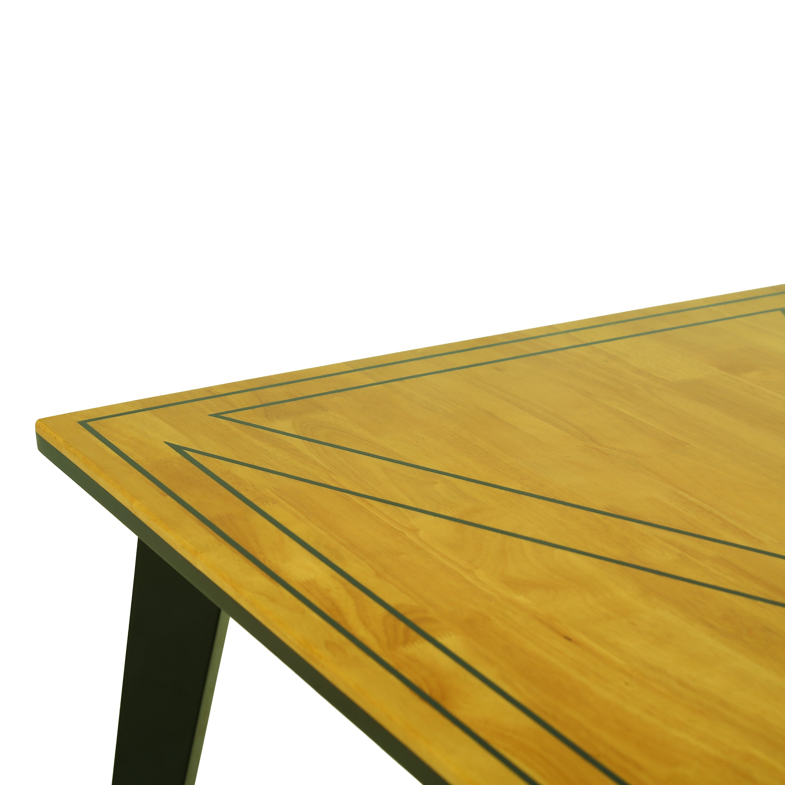 6 Seater Dining Table [Dark Walnut] - By Stories