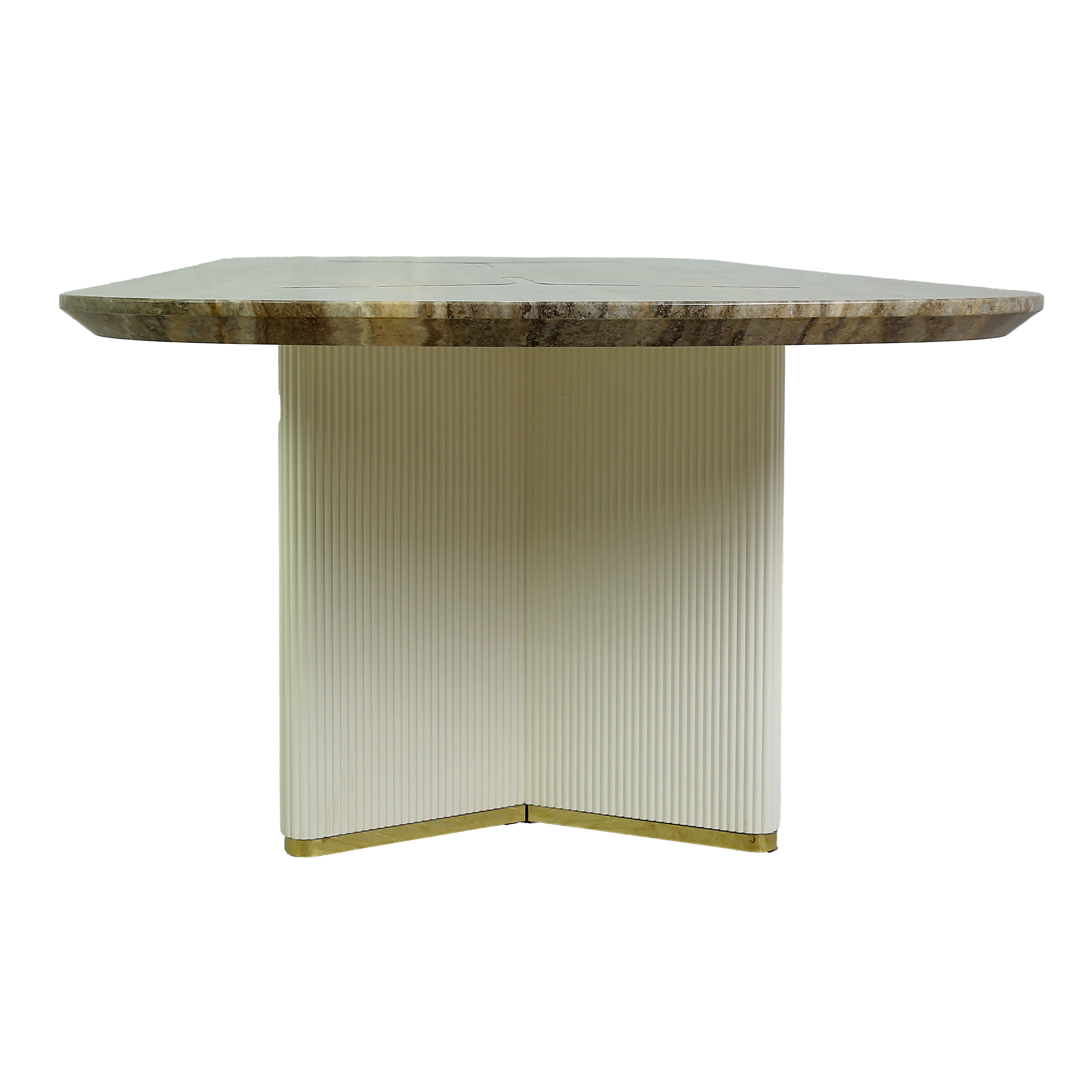 Gelosia 10 Seater Dining Table Marble paper By Stories