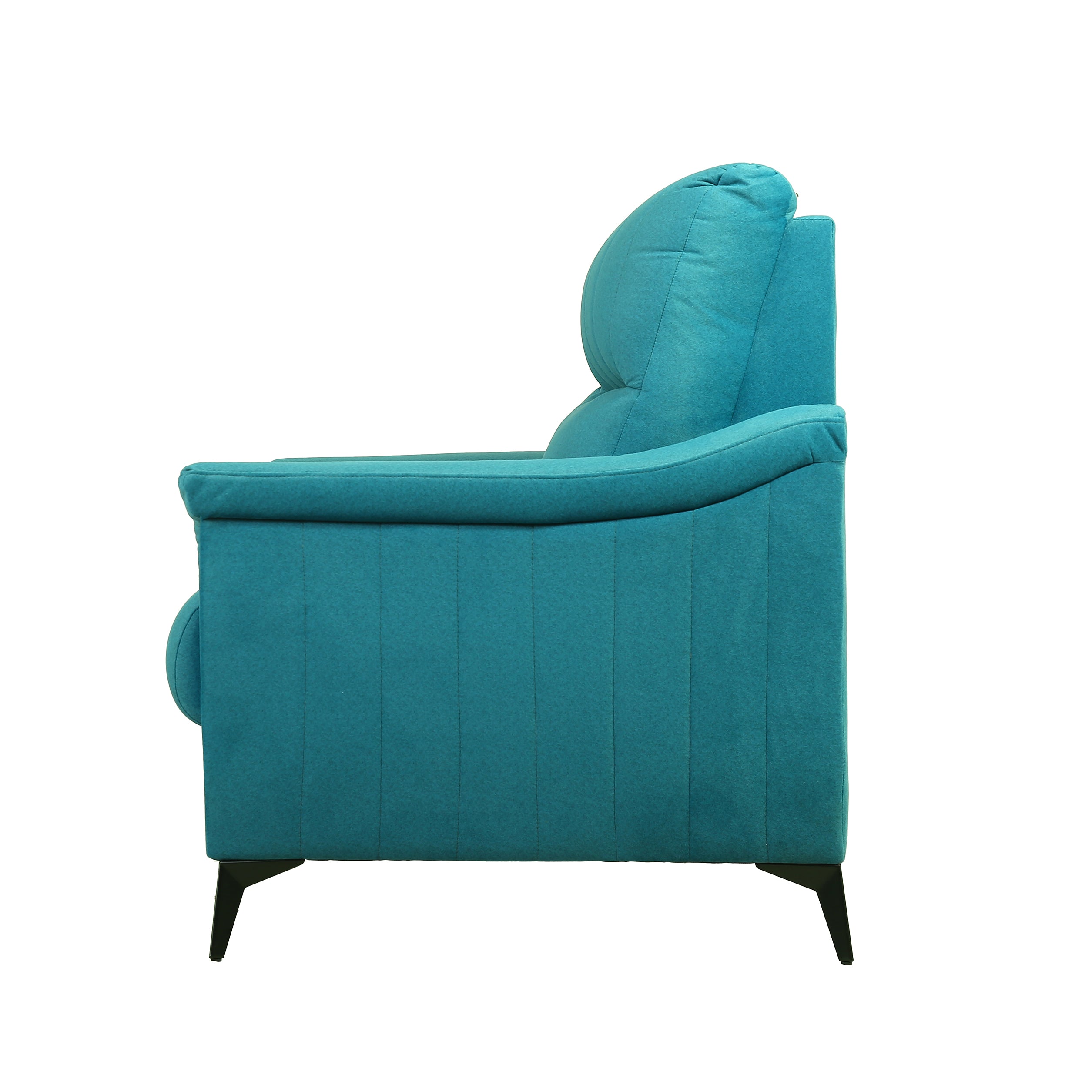 Omega Blue Monty 2 Seater Sofa [Backrest: Fabric] By Stories