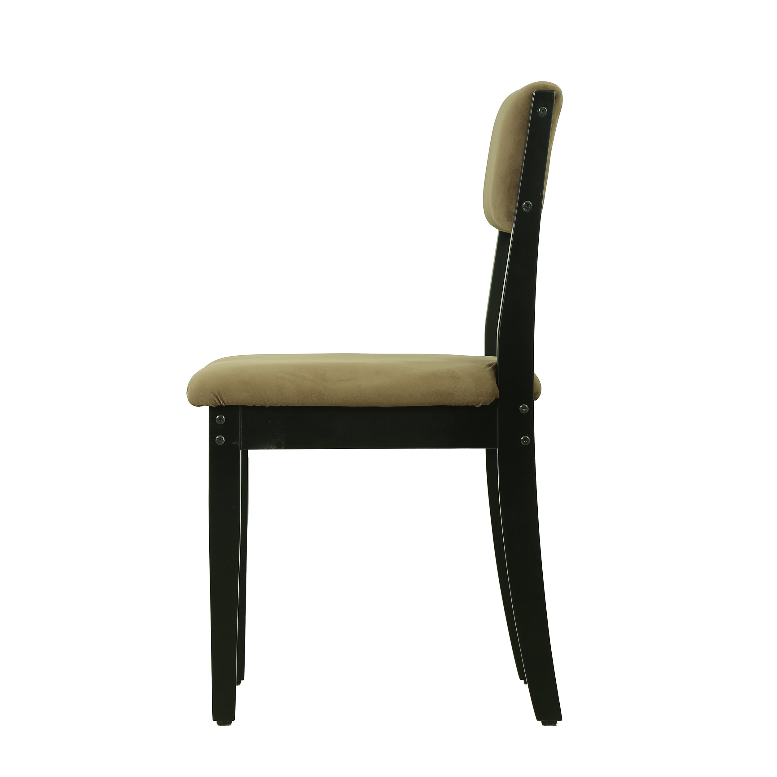 Black Dining Chair [Treated Rubberwood]