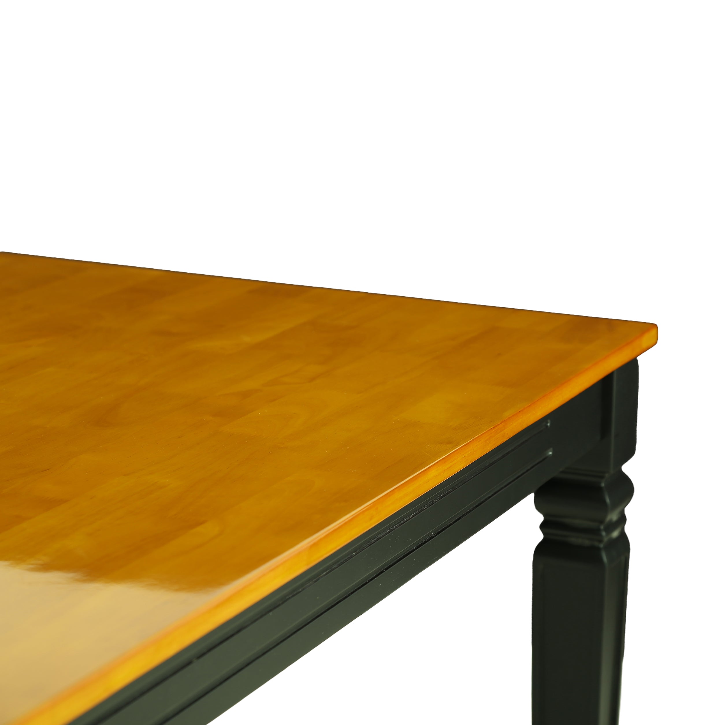 Dark Walnut 6 Seater Dining Table