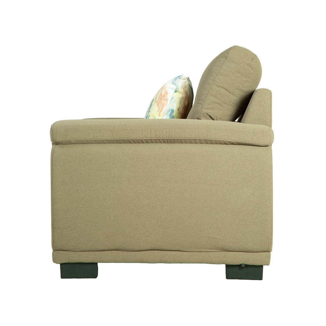 Eliot 1 seater Lovely Fabric Sofa By Stories