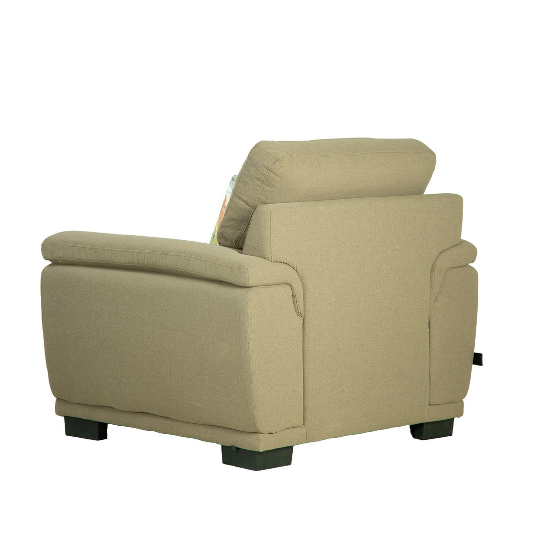 Eliot 1 seater Lovely Fabric Sofa By Stories