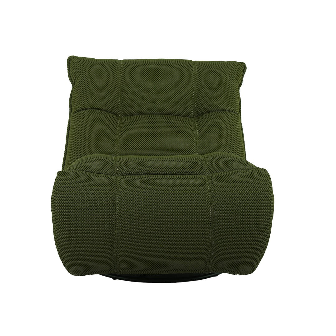 Karl Manual 1 Seater Green Swivel Glider Recliner By Stories