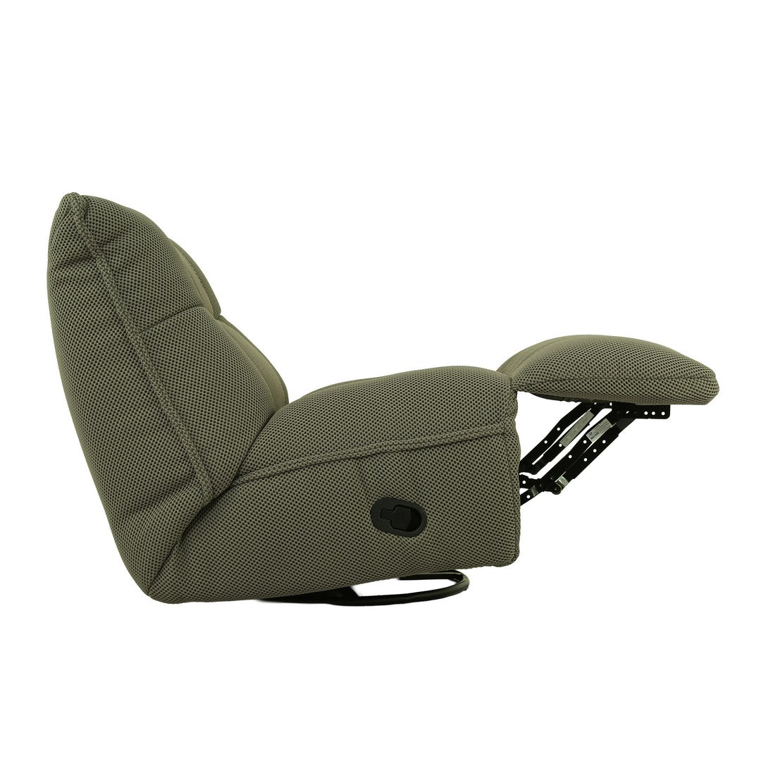 Karl Manual 1 Seater Swivel Glider Recliner By Stories
