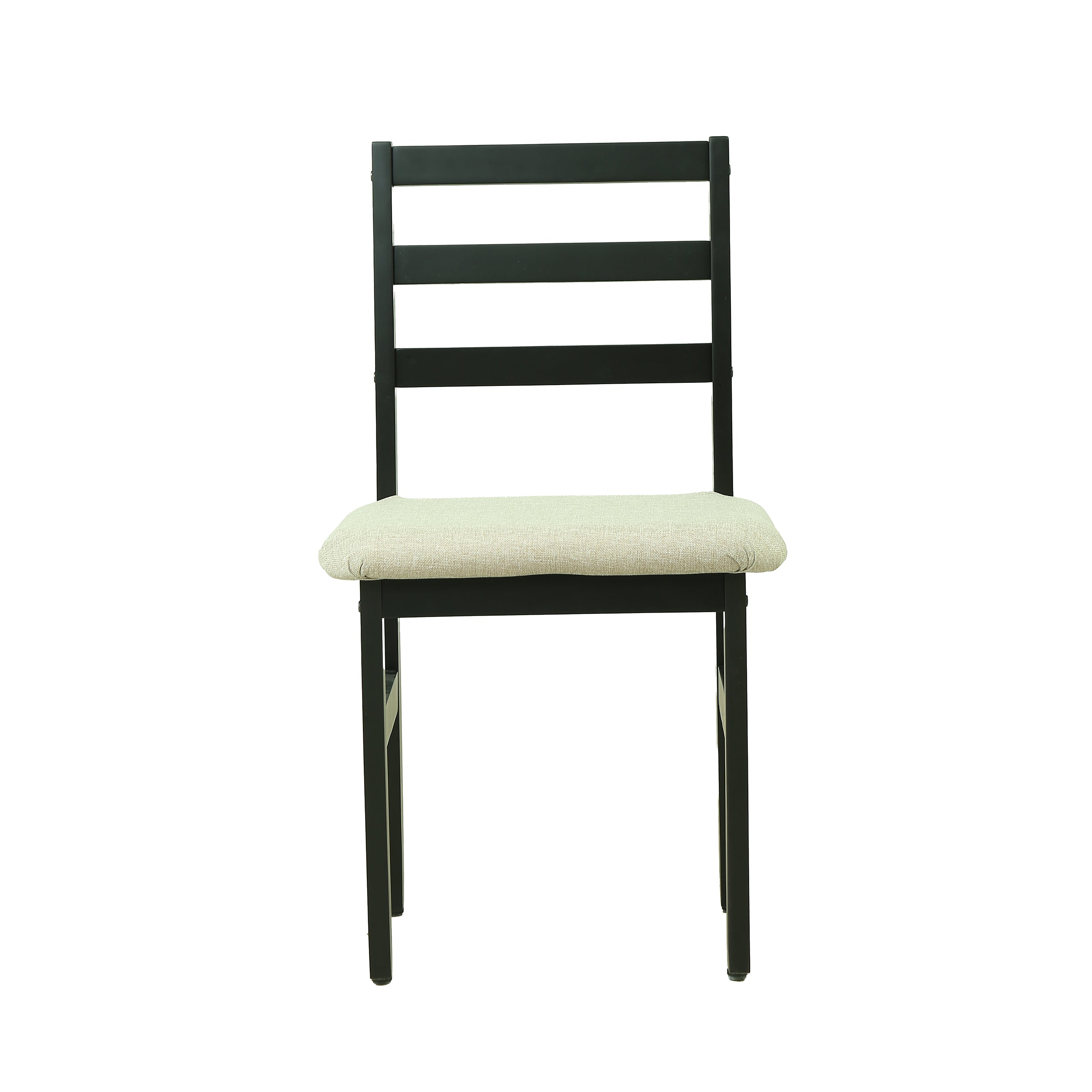 Black Dining Chair [Treated Rubberwood]