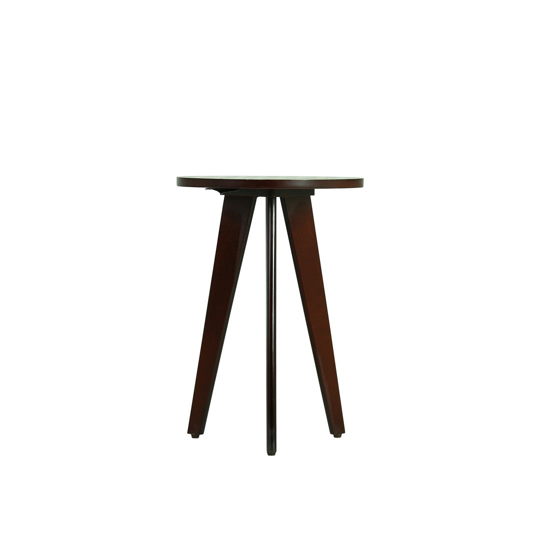 Tri Table Round U.V. Print Wood Aztec By Stories