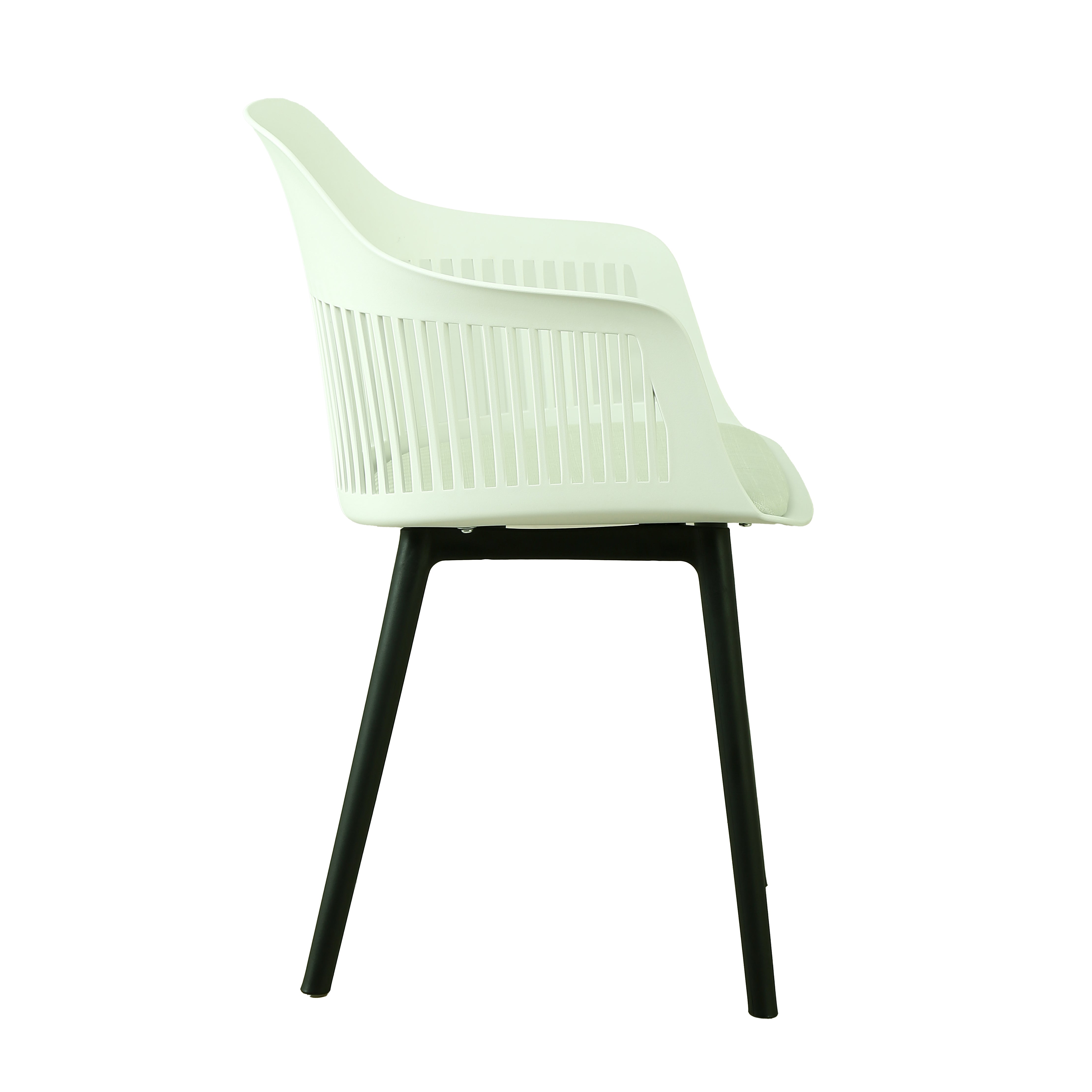 White Arm Chair By Stories