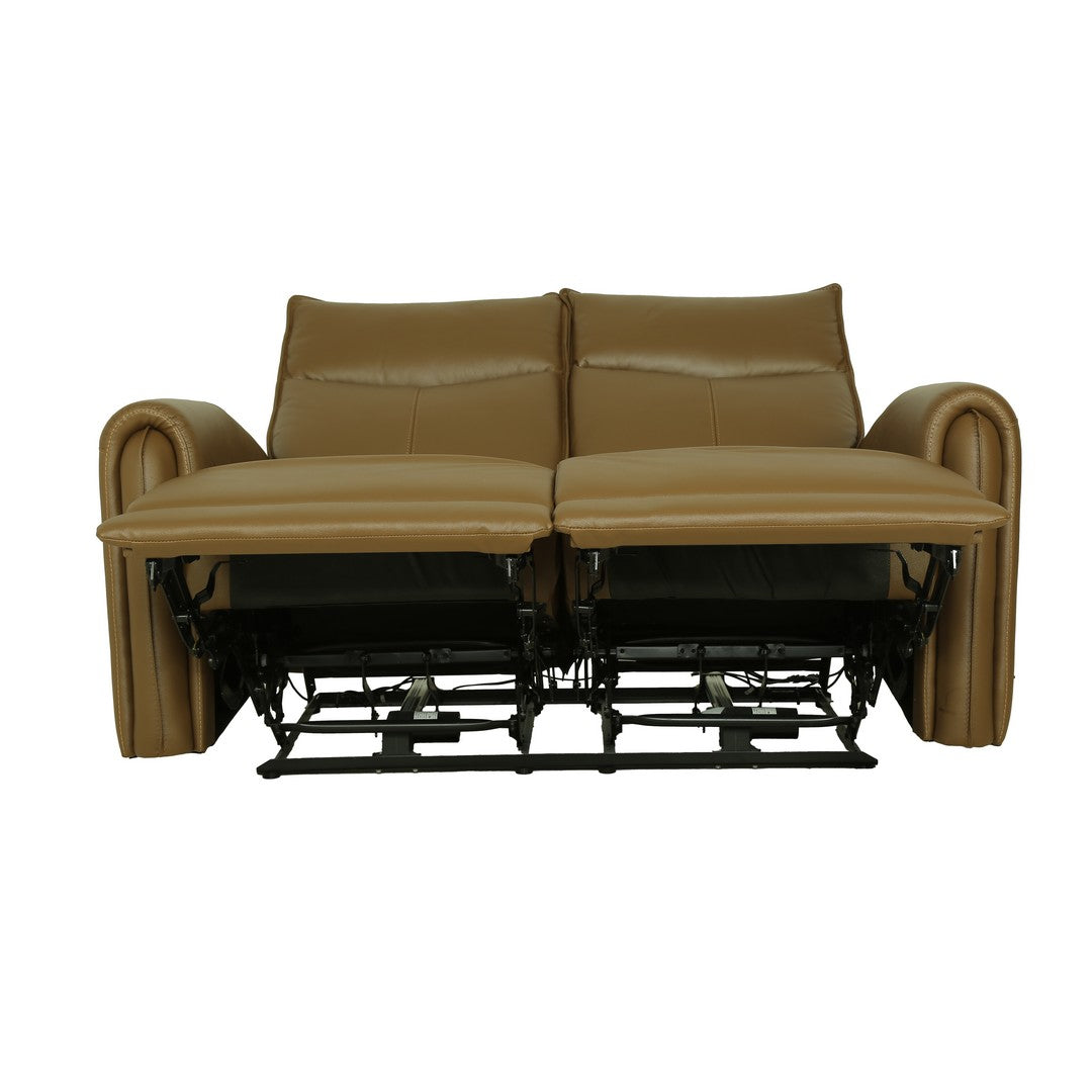 Motorized 2 Seater Recliner Leather Sofa By Stories