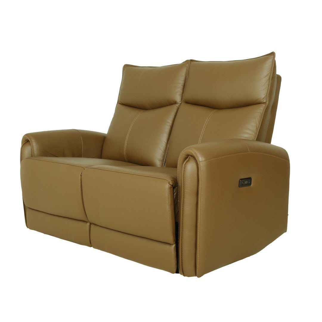 Motorized 2 Seater Recliner Leather Sofa By Stories