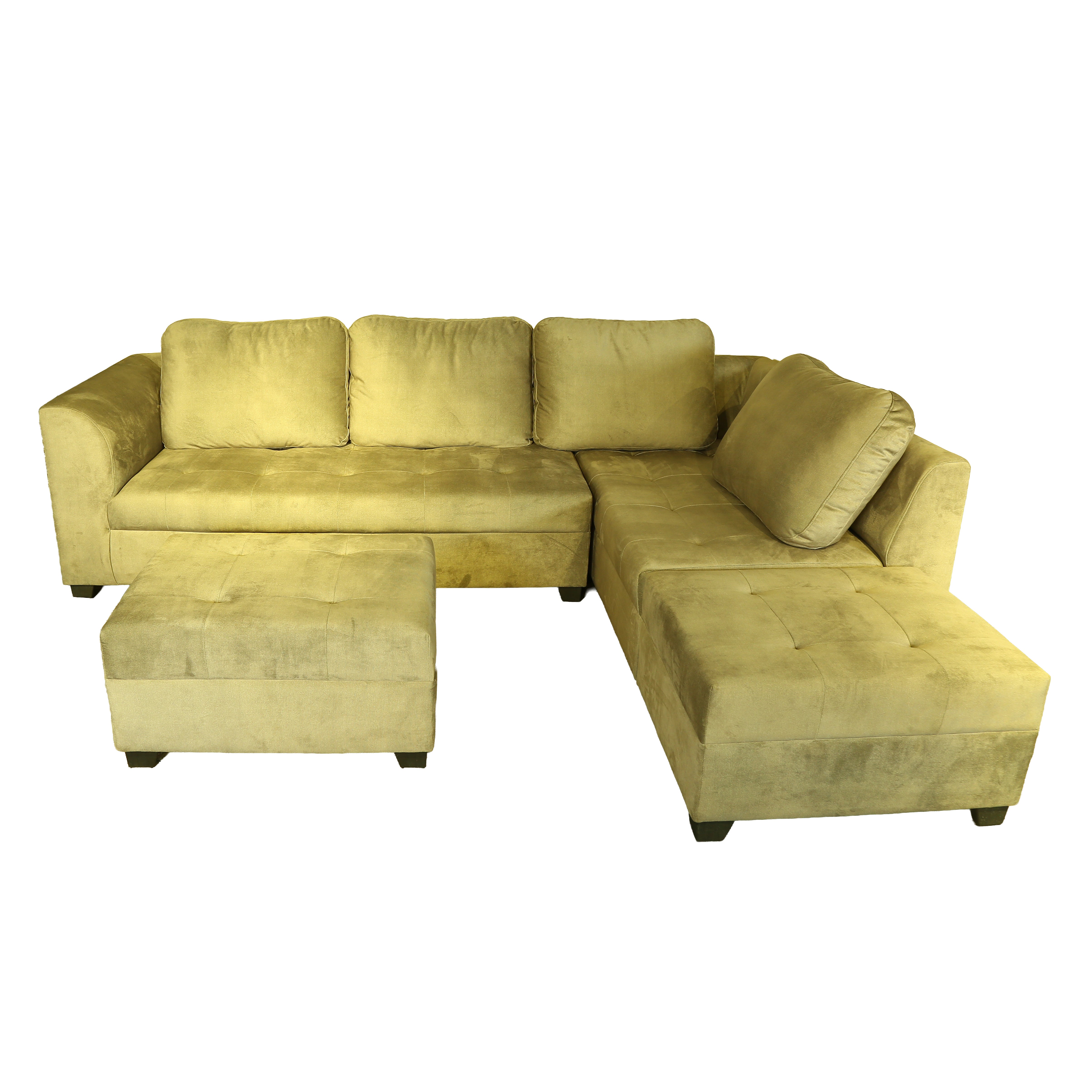 Flinton Lshape Fabric Sofa