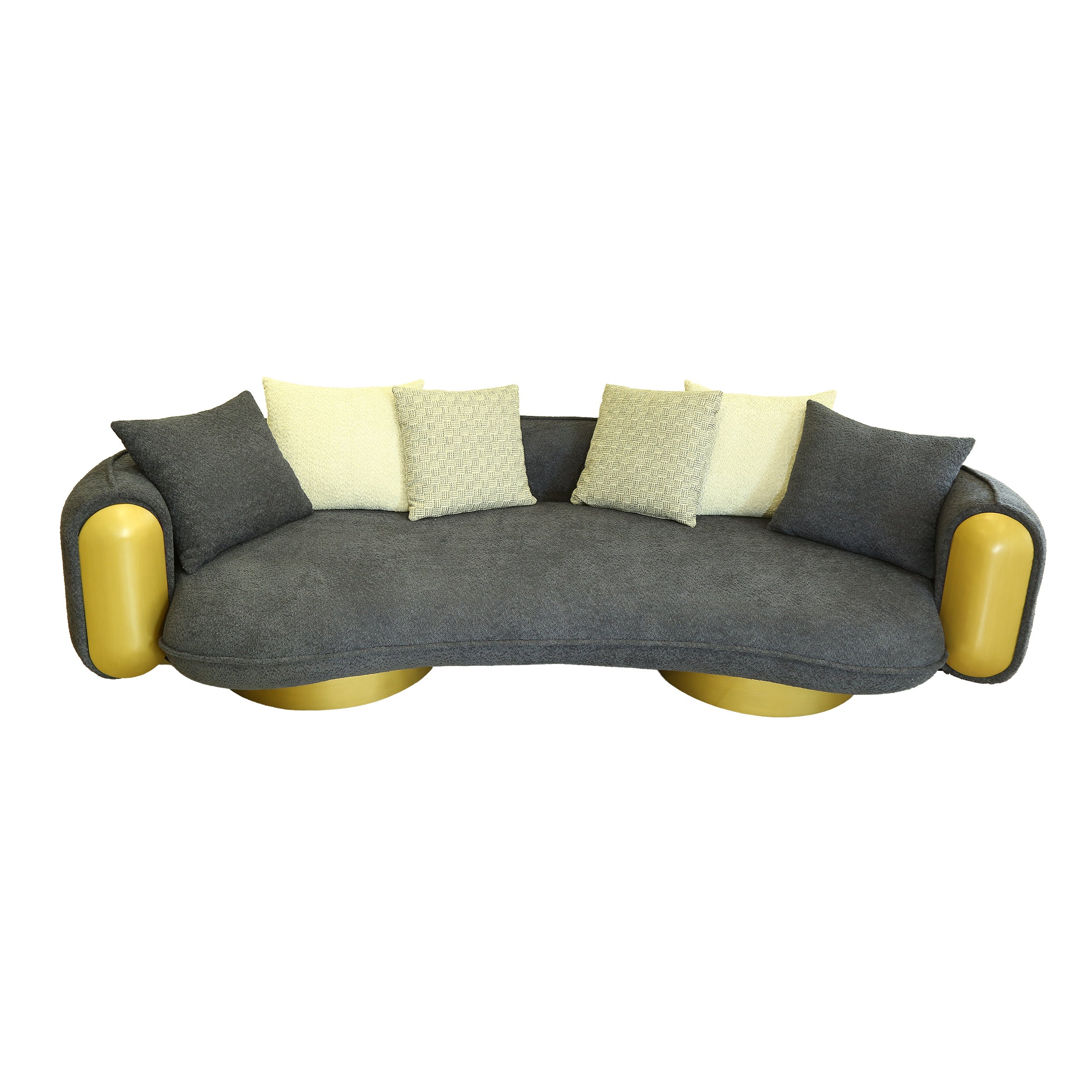 Criss 4 Seater Sofa [Solid Wood] By Stories