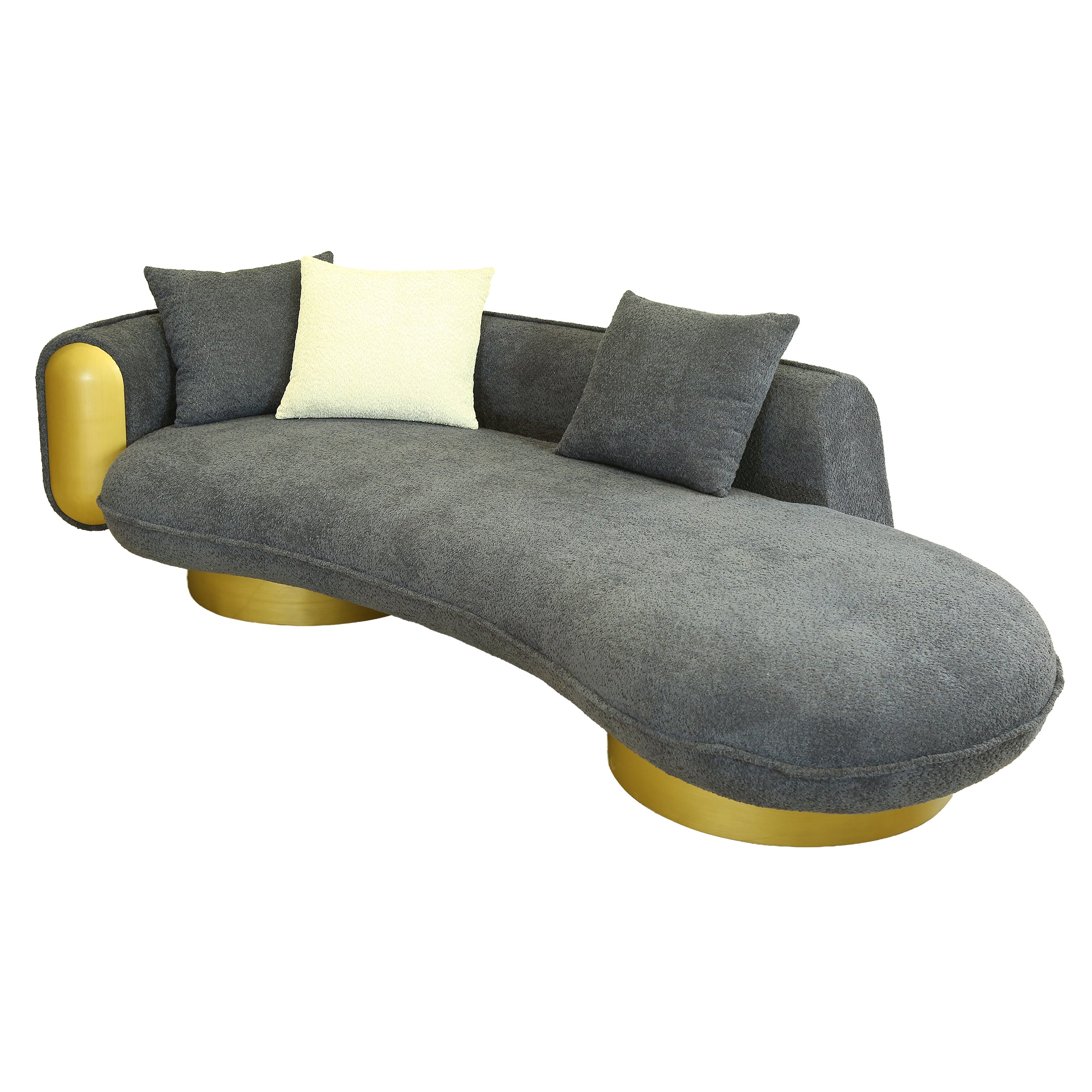 Criss Sofa Launger [Solid Wood] By Stories