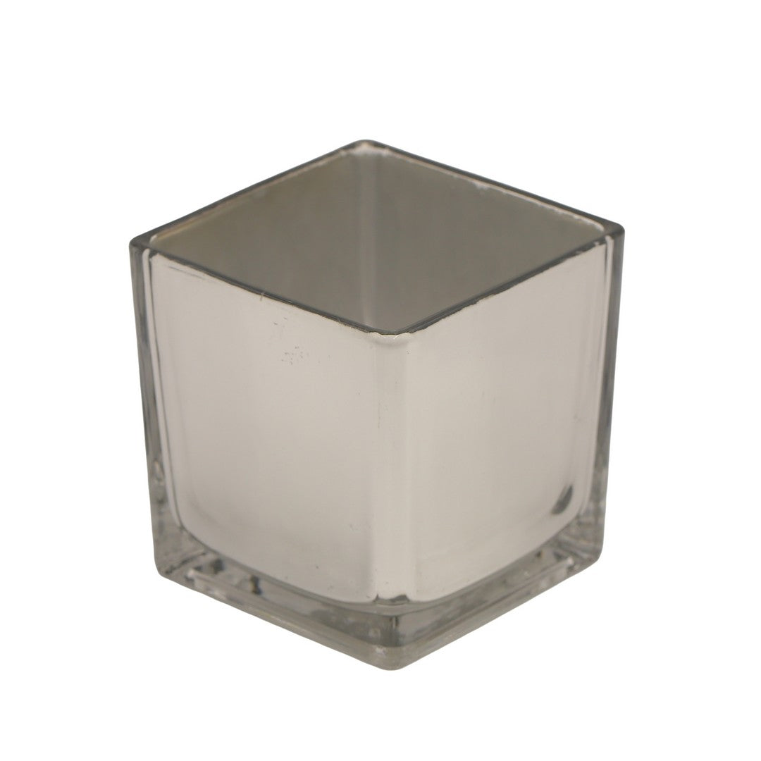 Square Glass Candle Holder By Stories