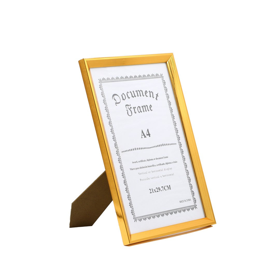 Gold Document Photo Frame By Stories