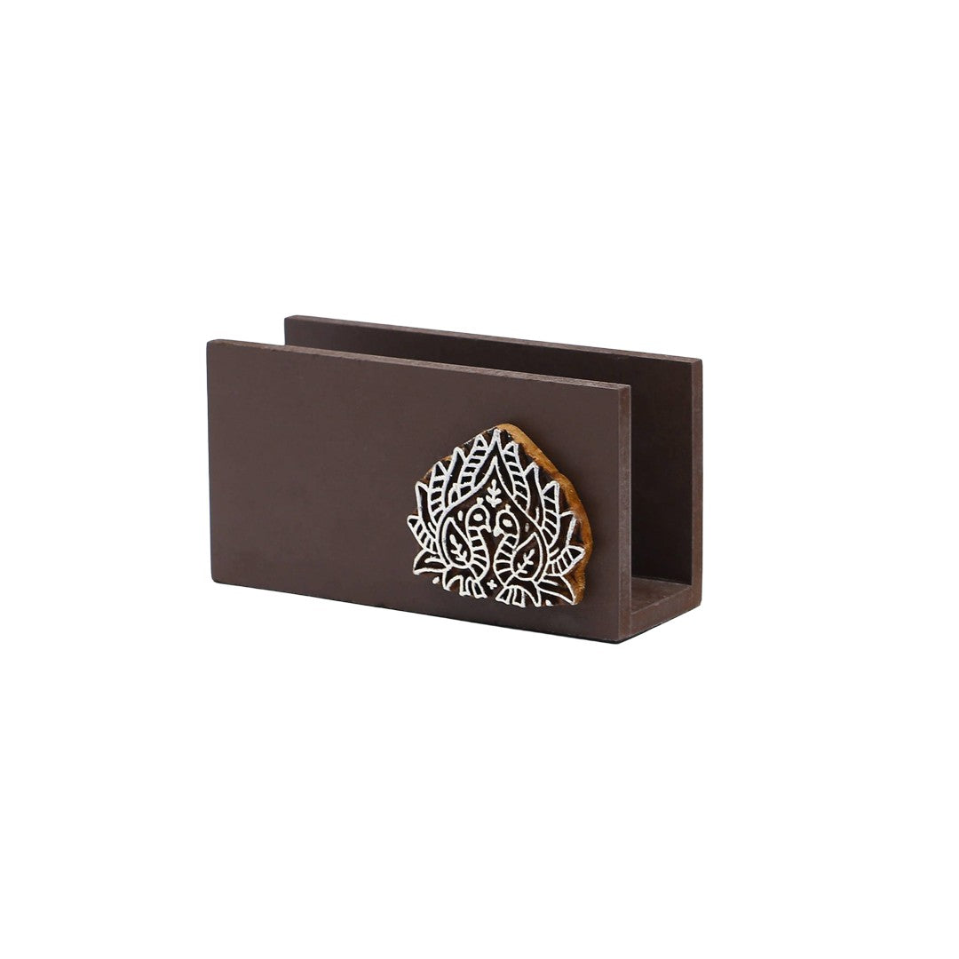 Napkin Stand With Peacock By Stories