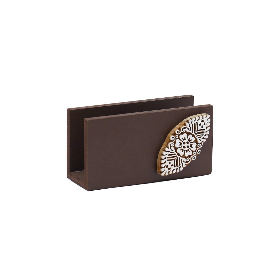 Napkin Stand With Leaf By Stories