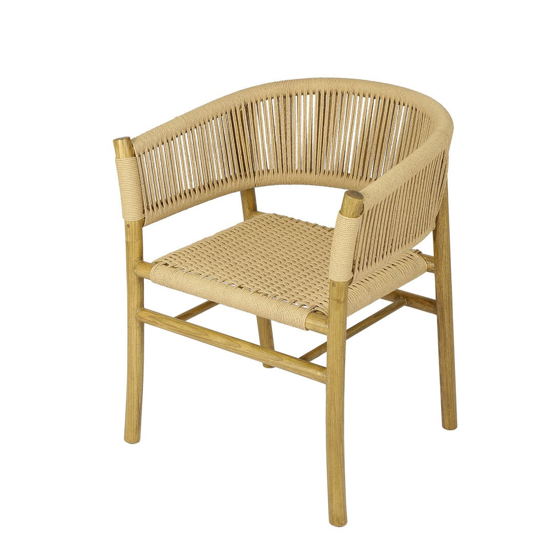 Caspia Arm Chair Asian Oak By Stories