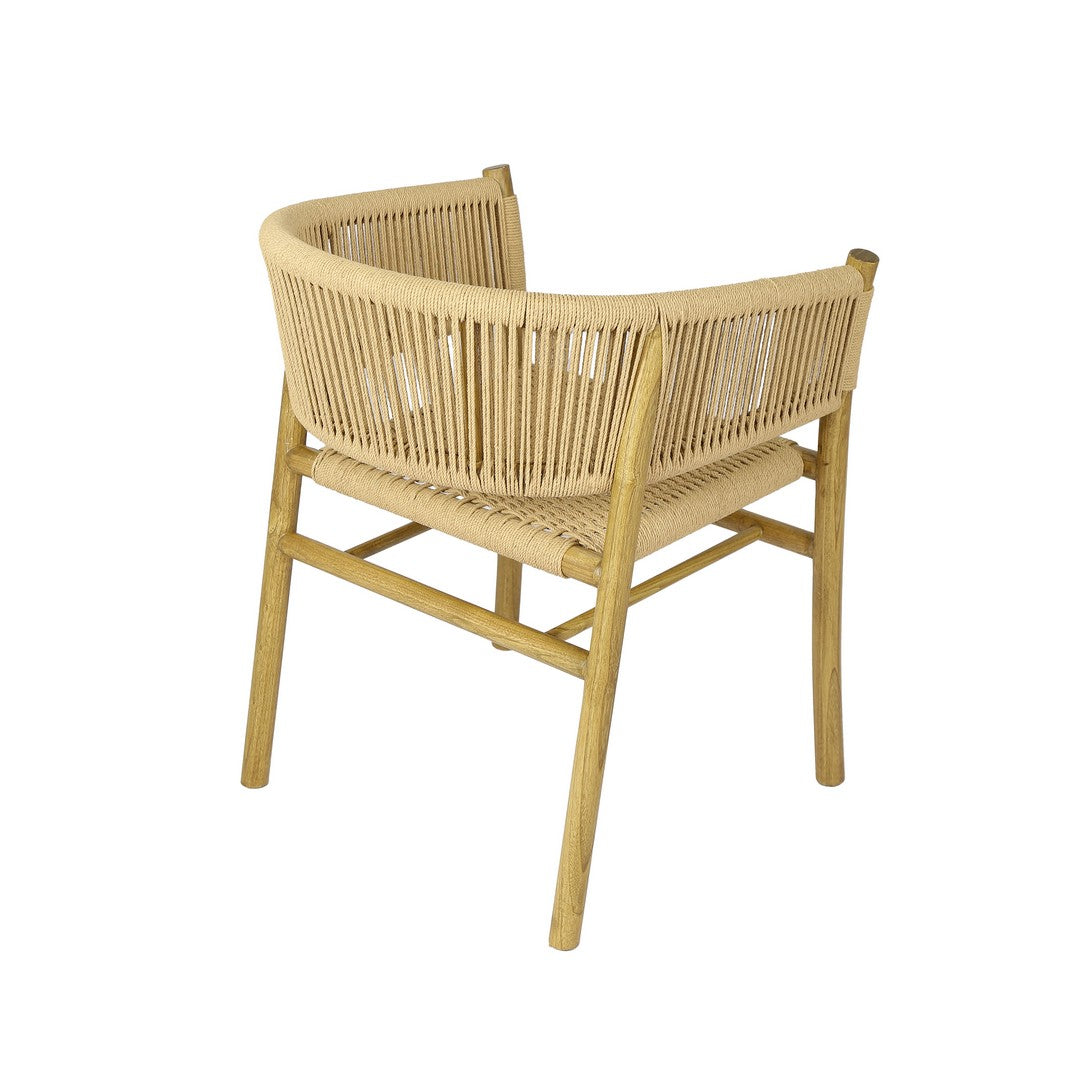 Caspia Arm Chair Asian Oak By Stories