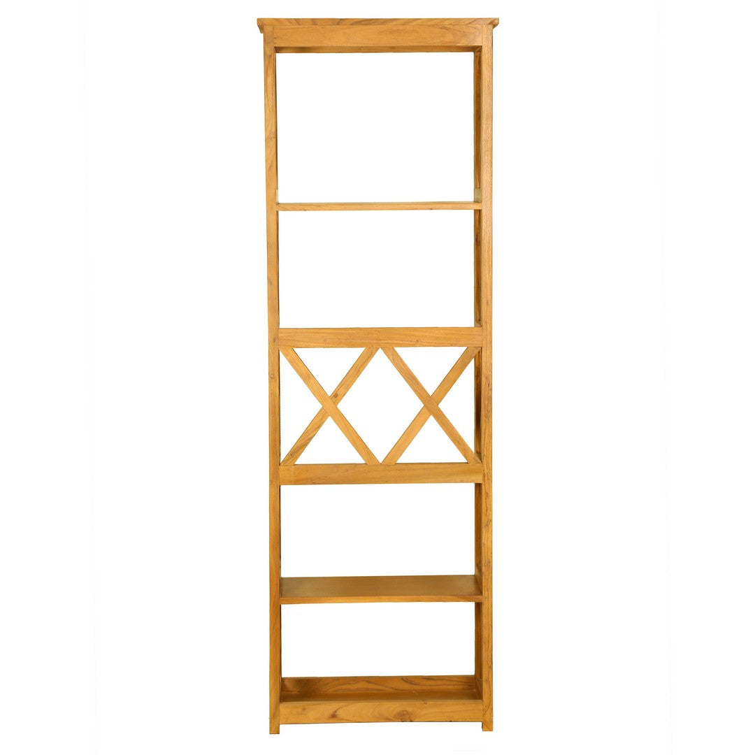 Acacia Wood Open BookCase By Stories