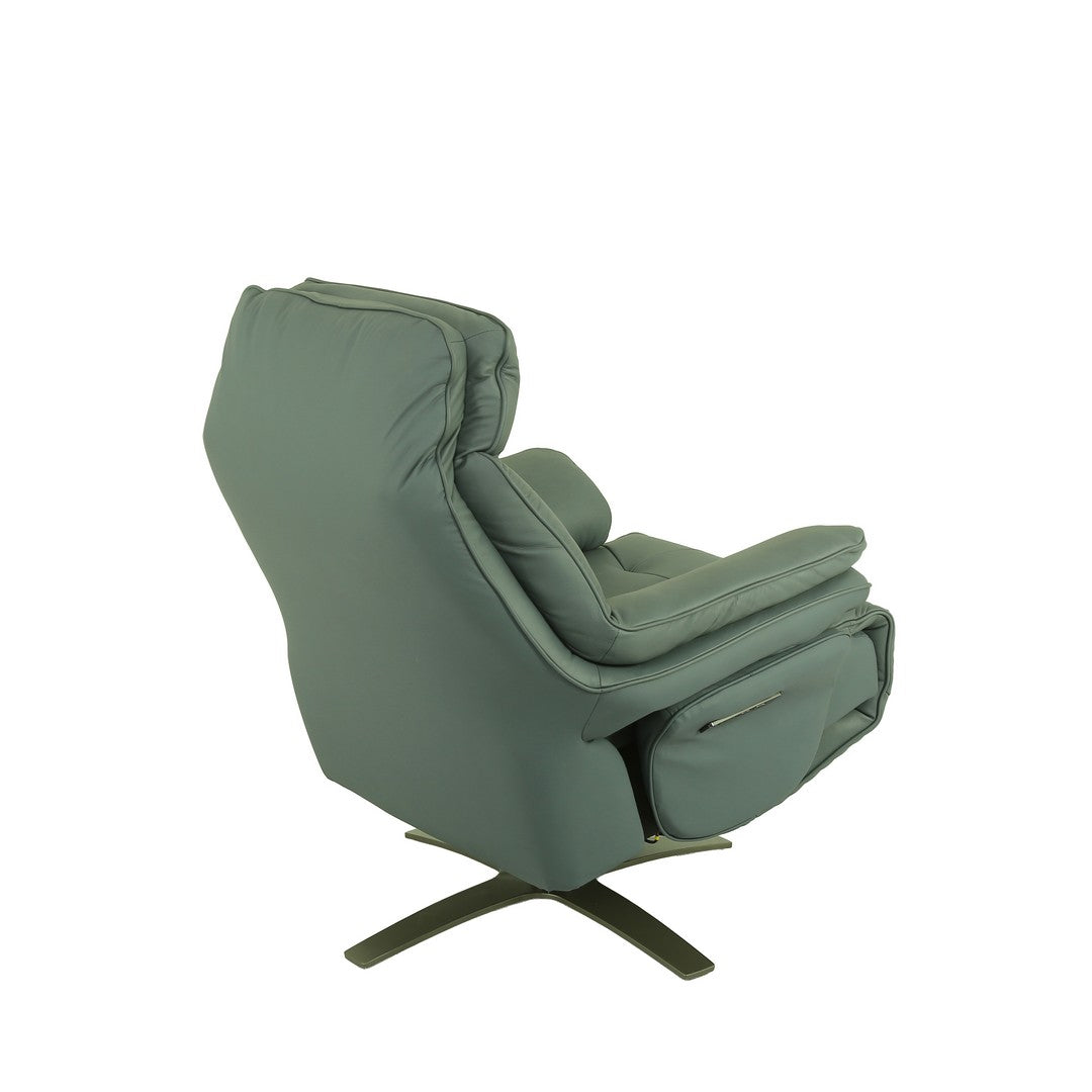 Zai Motorized 1 Seater Recliner Electric Leather Sofa By Stories