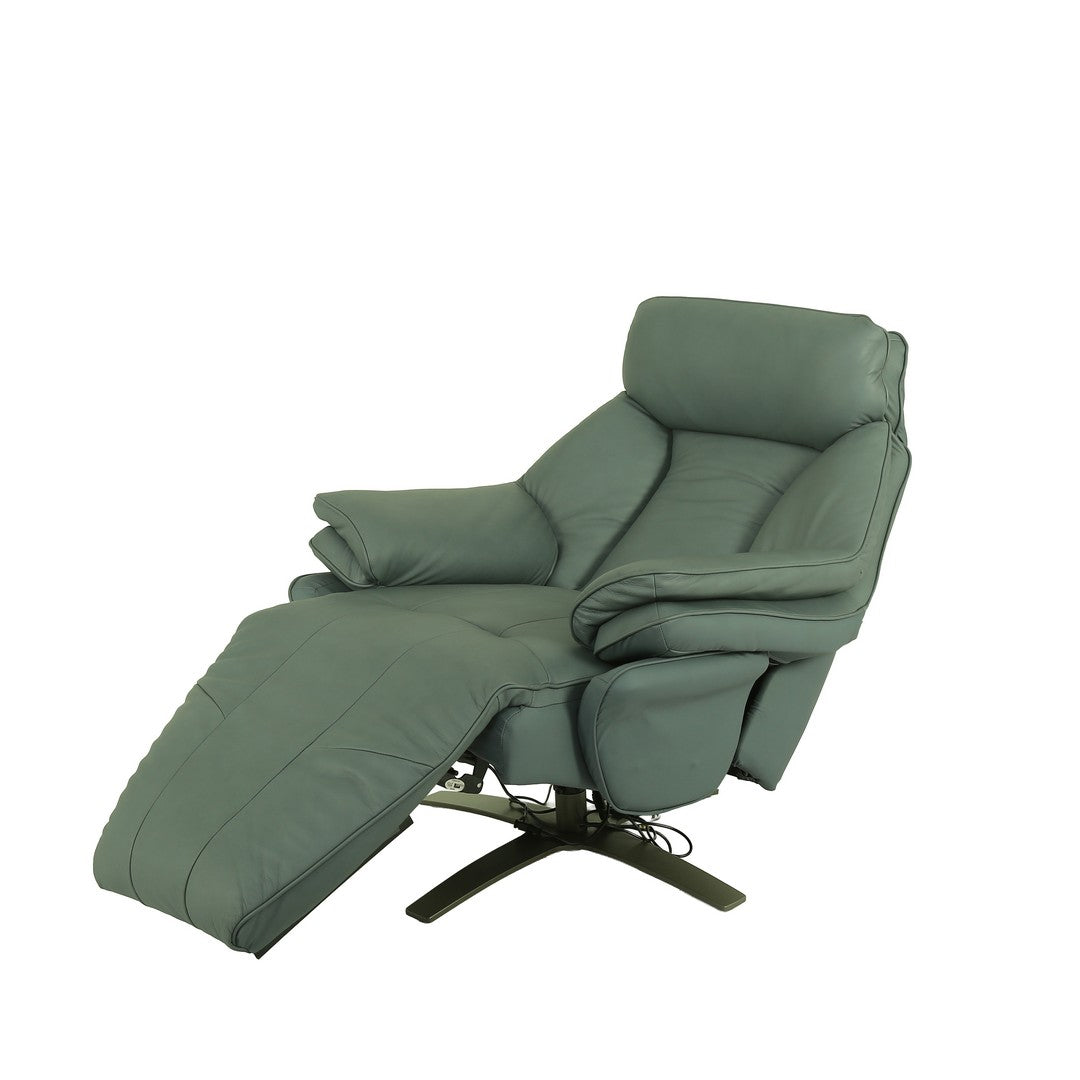 Zai Motorized 1 Seater Recliner Electric Leather Sofa By Stories