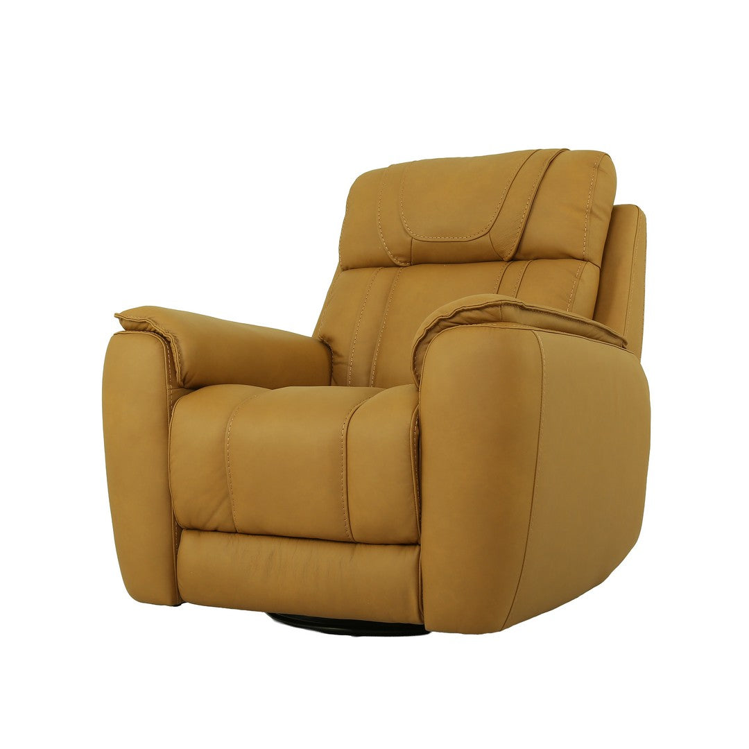 Angelina Motorized 1 Seater Recliner Rocking Leather Sofa By Stories