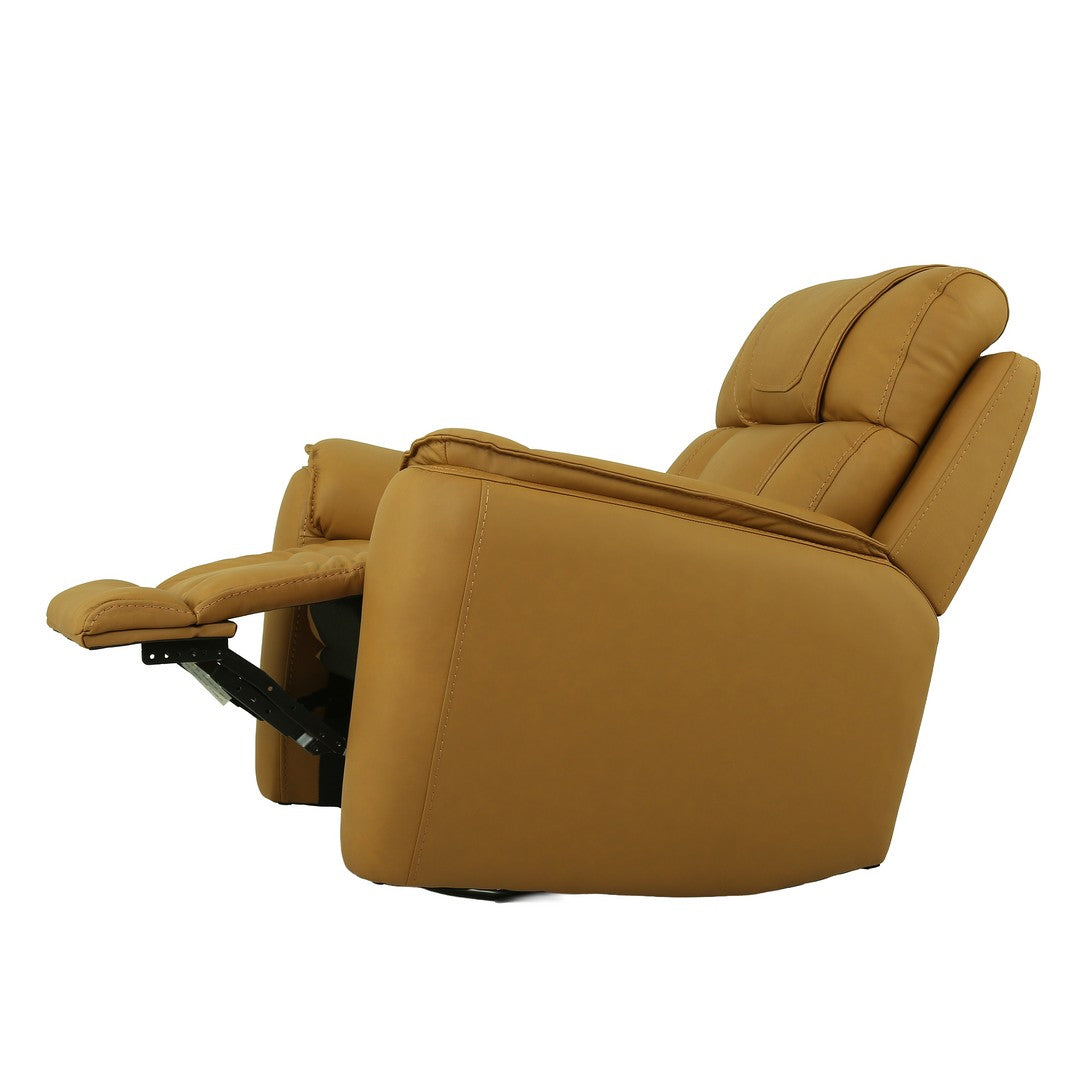Angelina Motorized 1 Seater Recliner Rocking Leather Sofa By Stories