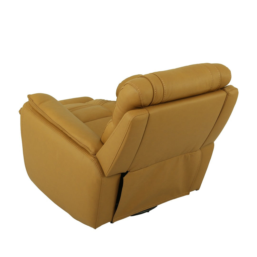 Angelina Motorized 1 Seater Recliner Rocking Leather Sofa By Stories