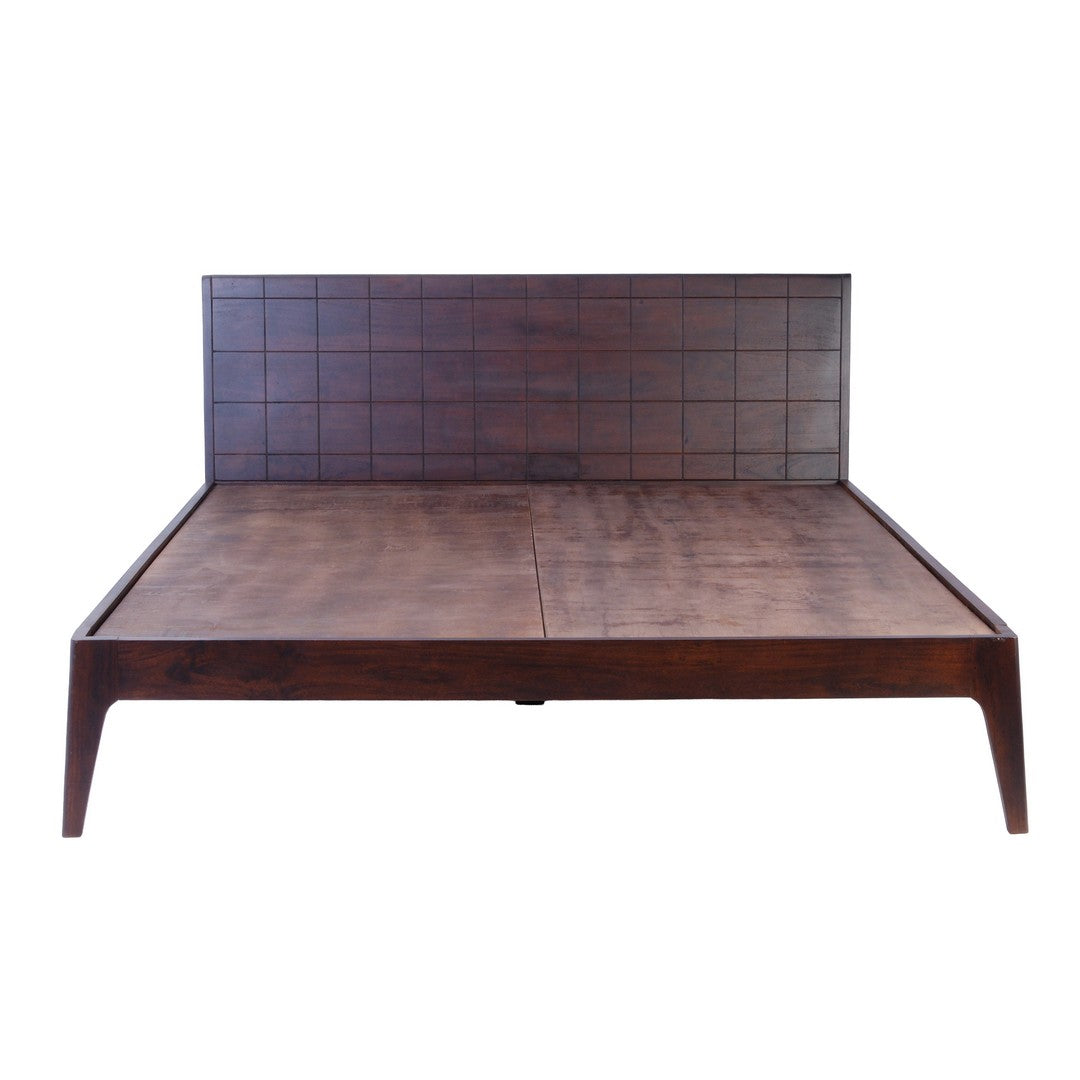 Dark Brown Acacia Wood Cot By Stories