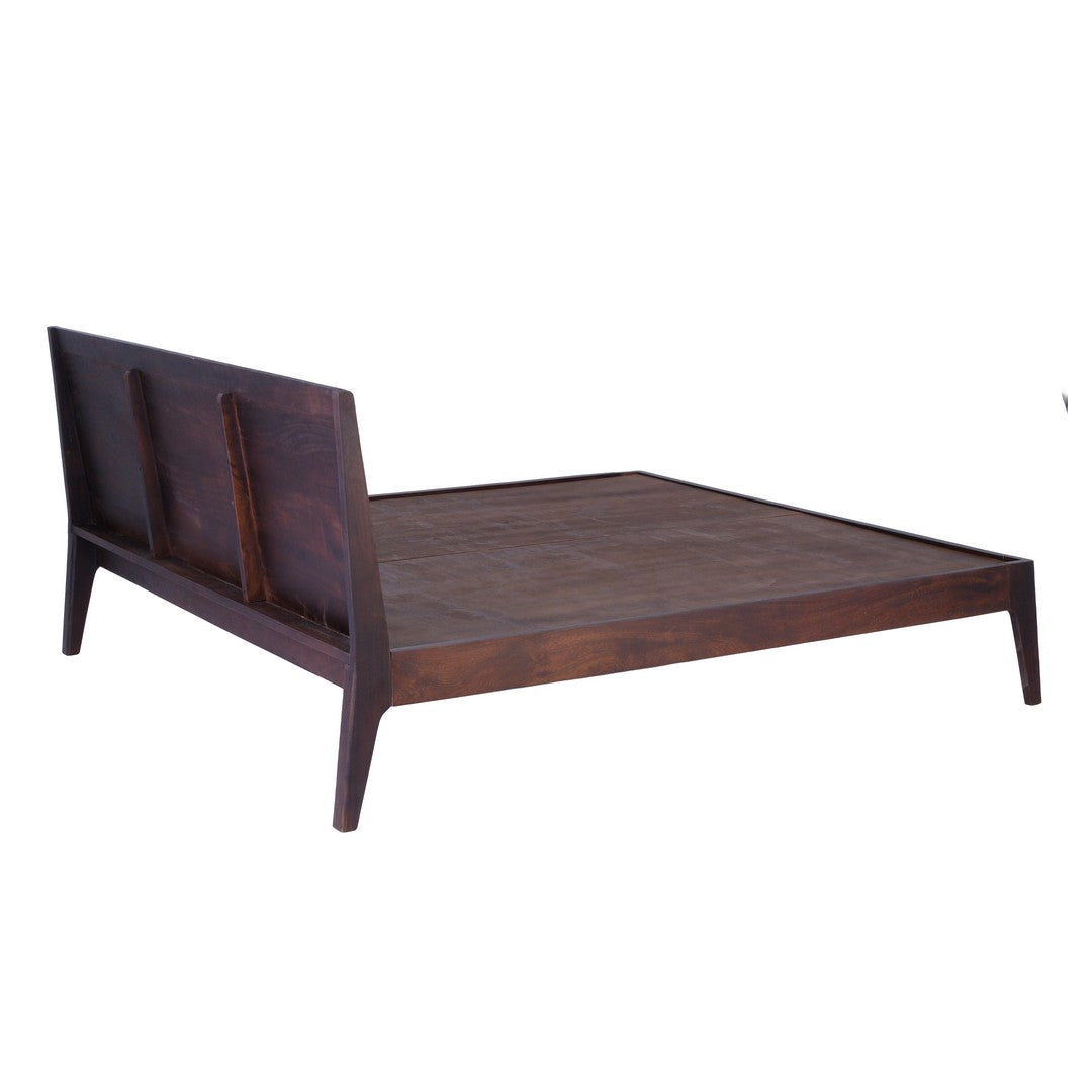 Dark Brown Acacia Wood Cot By Stories