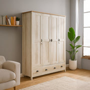 Abadi 4 Door Wardrobe By Stories