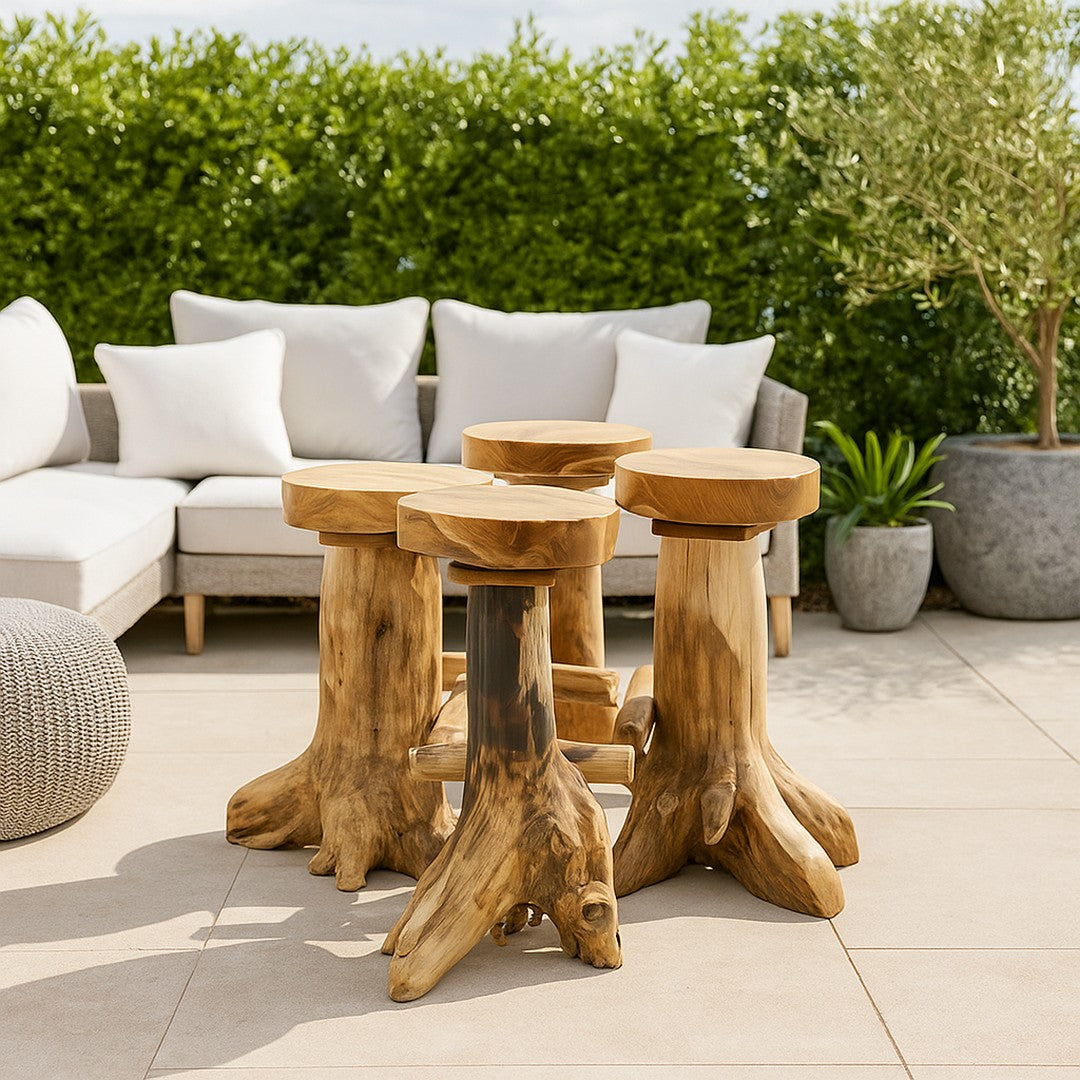 Mordic Bar Stool TK Natural Finish By Stories