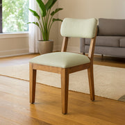 White Dining Chair By Stories