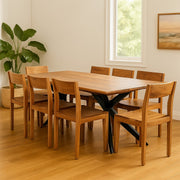 Acacia Wood 8 Seater Dining Table By Stories