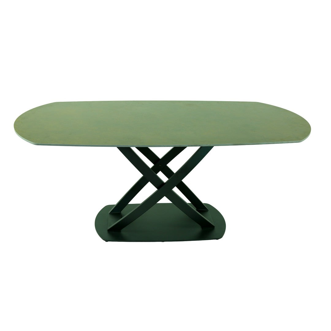 Brown 6 Seater Dining Table By Stories