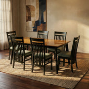 6 Seater Dining Table [Dark Walnut] - By Stories