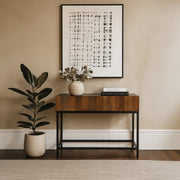 Mango Wood Compact Console By Stories