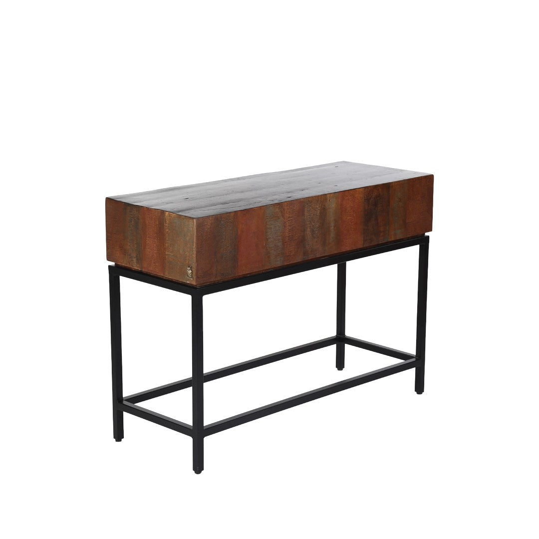 Mango Wood Compact Console By Stories