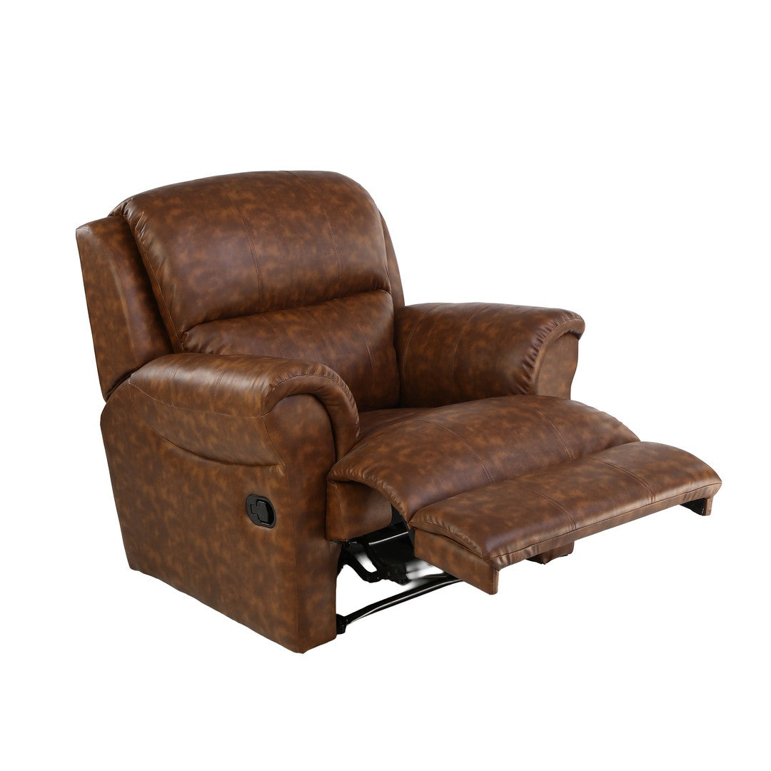 Brown Boston Manual Recliner Sofa By Stories