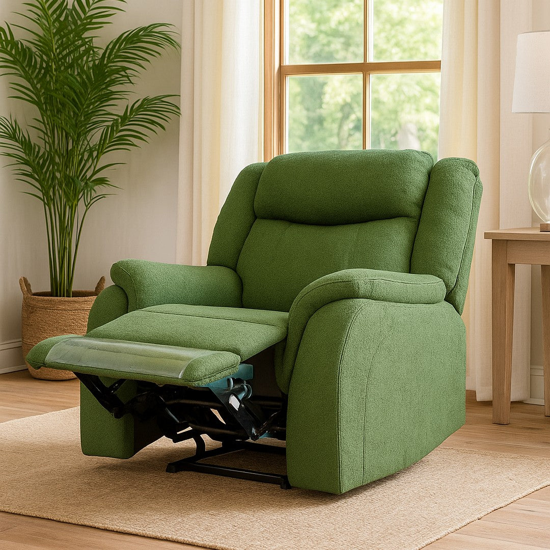 Cosas Manual 1 Seater Cozy recliner Sofa By Stories