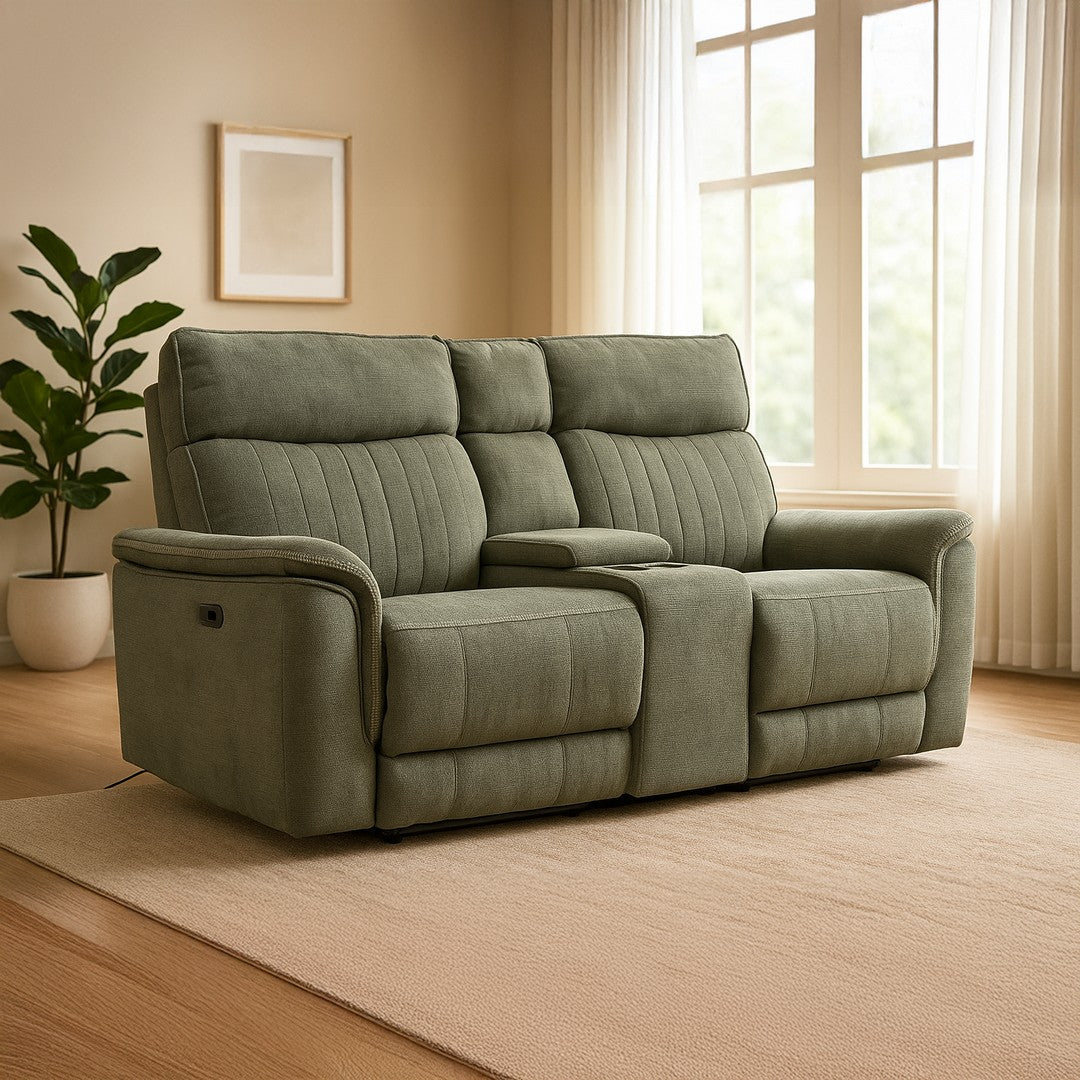 Motorized 2 Seater Recliner Sofa By Stories