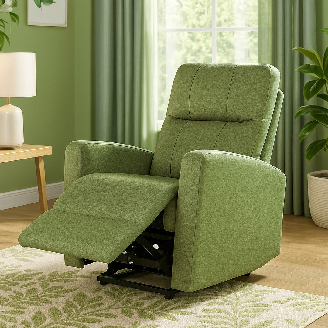 Power Lift 1 Seater Recliner Fabric Sofa By Stories